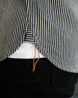 12oz Hickory Stripe Work Shirt - Indigo IHSH-274-IND
