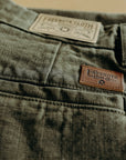 Workers Chino Slim Fit 14oz Slub - Army Green