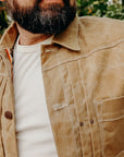 RJ-1 Riders Jacket Waxed Canvas- Tumbleweed