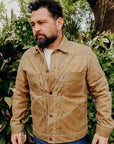 RJ-1 Riders Jacket Waxed Canvas- Tumbleweed