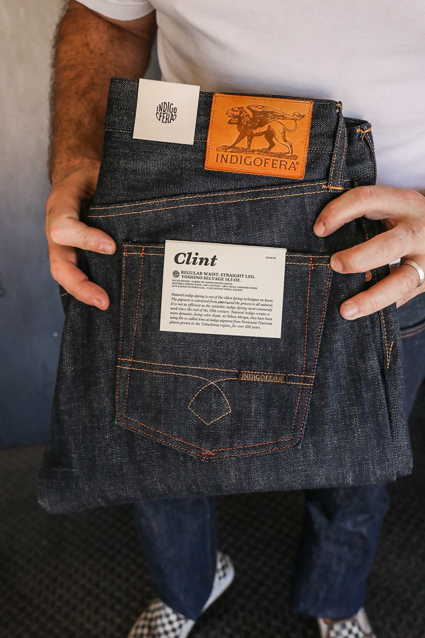 Clint Jeans - Yoshino Natural Indigo