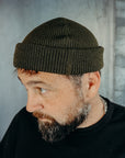 Wool Knit Watch Cap - Loden