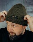 Wool Knit Watch Cap - Loden