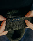 Wool Knit Watch Cap - Loden