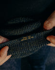 Wool Knit Watch Cap - Loden/Navy
