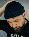 Wool Knit Watch Cap - Dark Navy