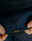 Wool Knit Watch Cap - Dark Navy