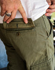 11oz Herringbone Cargo - Olive Drab Green IH-733-ODG