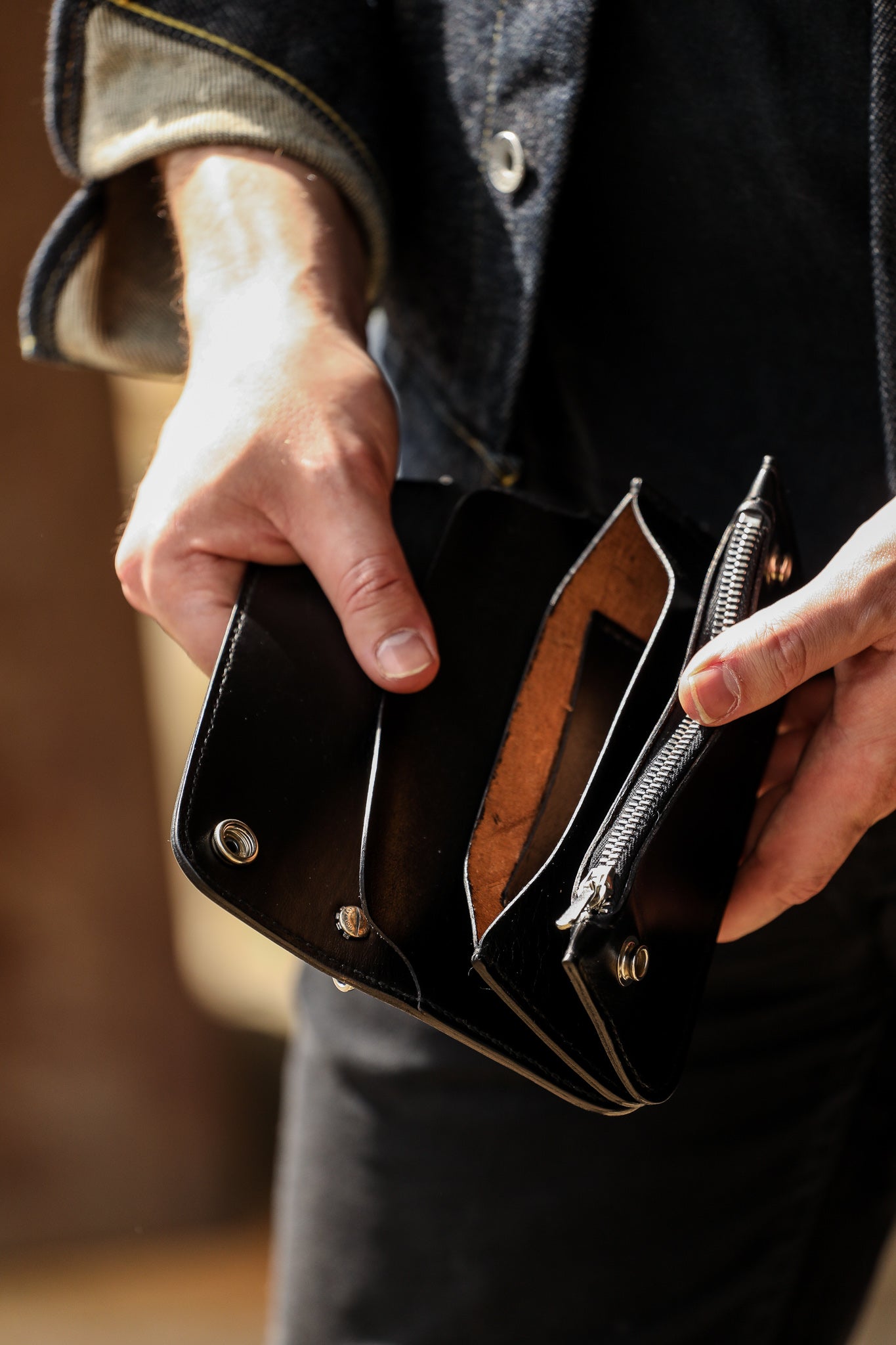 ARMY NAVY WALLET- BLACK – Iron Shop Provisions