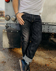 16oz Slubby Selvedge Denim Super Slim Cut Jeans - Indigo IH-555S-SLB
