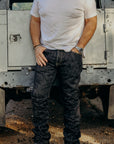 16oz Slubby Selvedge Denim Super Slim Cut Jeans - Indigo IH-555S-SLB