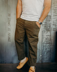 Workers Chino Slim Fit 14oz Slub - Army Green