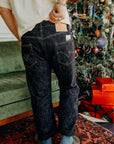 16oz Slubby Selvedge Denim Straight Cut Jeans - Indigo IH-634S-SLB