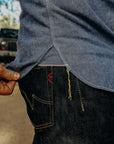 10oz Selvedge Chambray Work Shirt - Blue IHSH-21-BLU