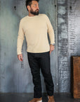 14oz Selvedge Denim 555 Slim Cut Jeans - Black/Black IH-555S-142bb