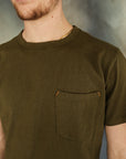 9oz Pocket T-shirt Olive Drab