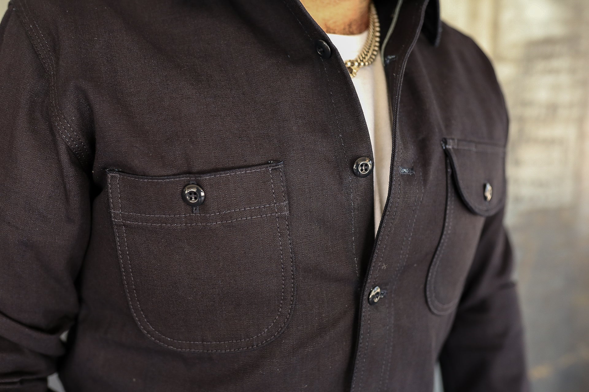 Indigo Selvedge Canvas, ISC Work Shirt – Iron Shop Provisions