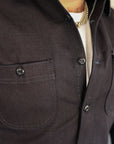 Indigo Selvedge Canvas, ISC Work Shirt