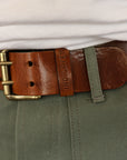 Danko Leather Belt - Light Brown