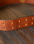 Danko Leather Belt - Light Brown