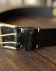 DANKO LEATHER BELT - BLACK