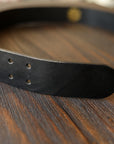 DANKO LEATHER BELT - BLACK