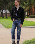 Calico 9oz Black Denim