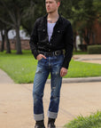 Calico 9oz Black Denim