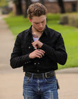 Calico 9oz Black Denim
