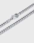 CURB CHAIN NECKLACE - A