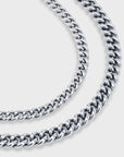 CURB CHAIN NECKLACE - A