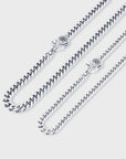CURB CHAIN NECKLACE - A