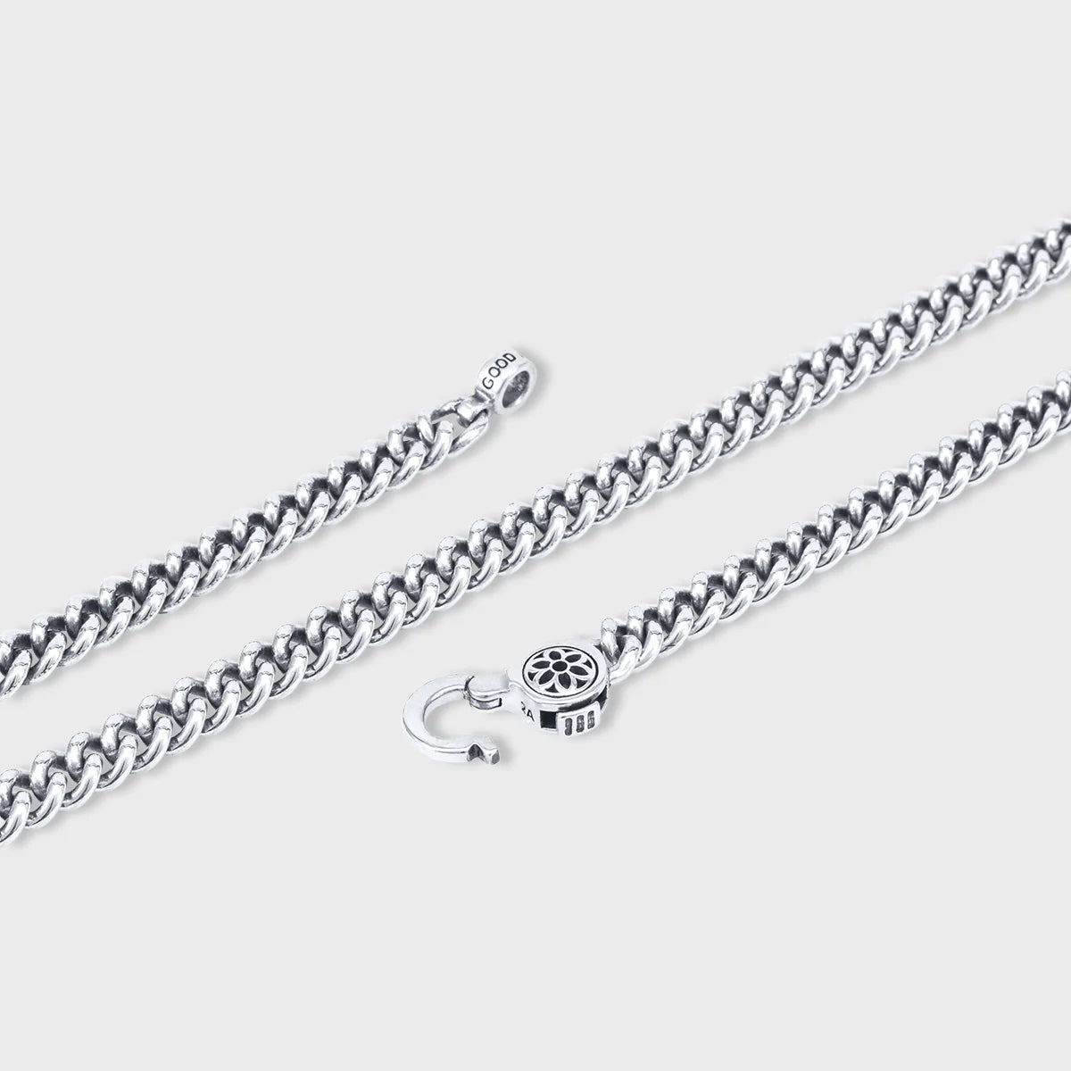 CURB CHAIN NECKLACE - AA - 24&quot;