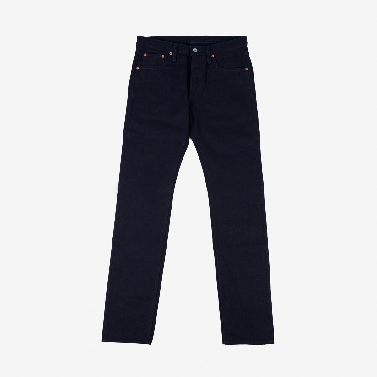 14oz Selvedge Denim Slim Tapered Cut Jeans - Indigo/Indigo IH-777S