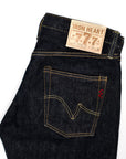 21 oz Selvedge Denim Super Slim Tapered Jeans - Indigo IH-777S-21