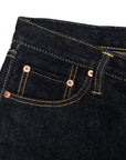 21 oz Selvedge Denim Super Slim Tapered Jeans - Indigo IH-777S-21