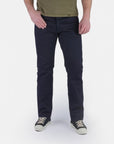 14oz Selvedge Denim Mid/High Rise Tapered Cut Jeans 888 - Indigo/Indigo IH-888S-142ii