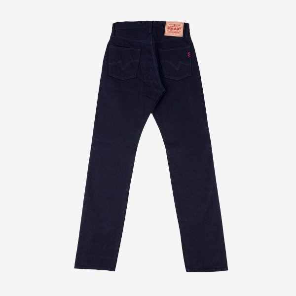 14oz Selvedge Denim Mid/High Rise Tapered Cut Jeans 888 - Indigo/Indigo IH-888S-142ii