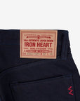 14oz Selvedge Denim Mid/High Rise Tapered Cut Jeans 888 - Indigo/Indigo IH-888S-142ii