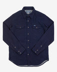 10oz Double Cloth Denim CPO Shirt - Indigo IHSH-347-IND