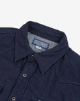 10oz Double Cloth Denim CPO Shirt - Indigo IHSH-347-IND