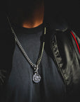 CURB CHAIN NECKLACE - A