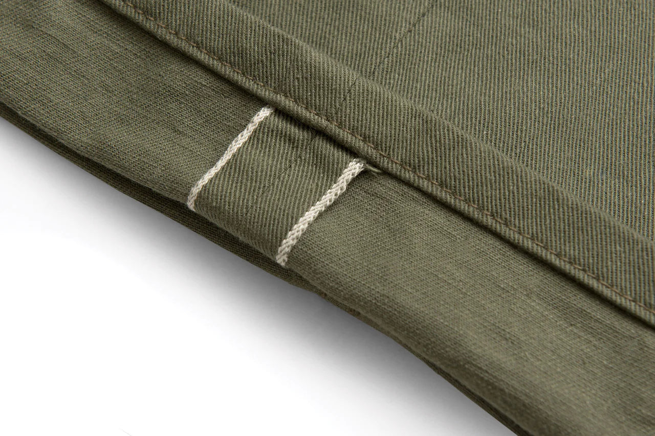 CH⁠-⁠55x Olive Selvedge Chino