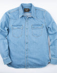 Modern western 11oz bleached denim