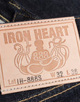 888 21oz Selvedge Denim Medium/High Rise Tapered Cut Jeans - Indigo IH-888S-21