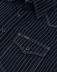 12oz Wabash Western Shirt - Indigo IHSH-62-IND