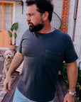 9 Ounce Pocket T-shirt Midnight