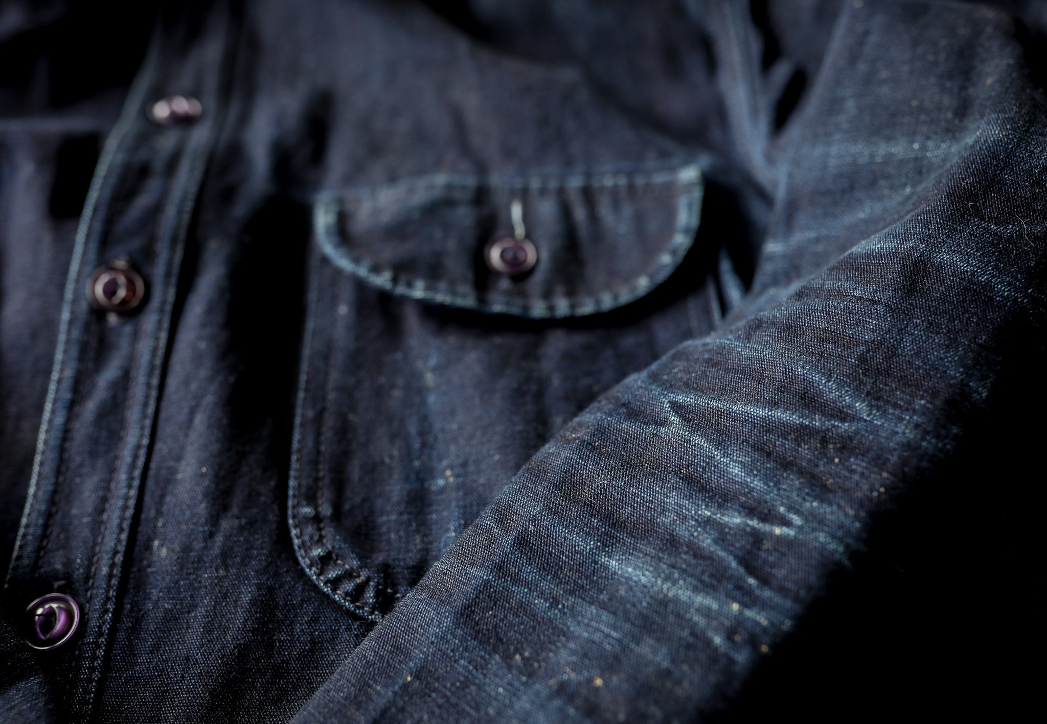 ROGUE TERRITORY Indigo Selvedge Canvas Work Shirt - One Year Review