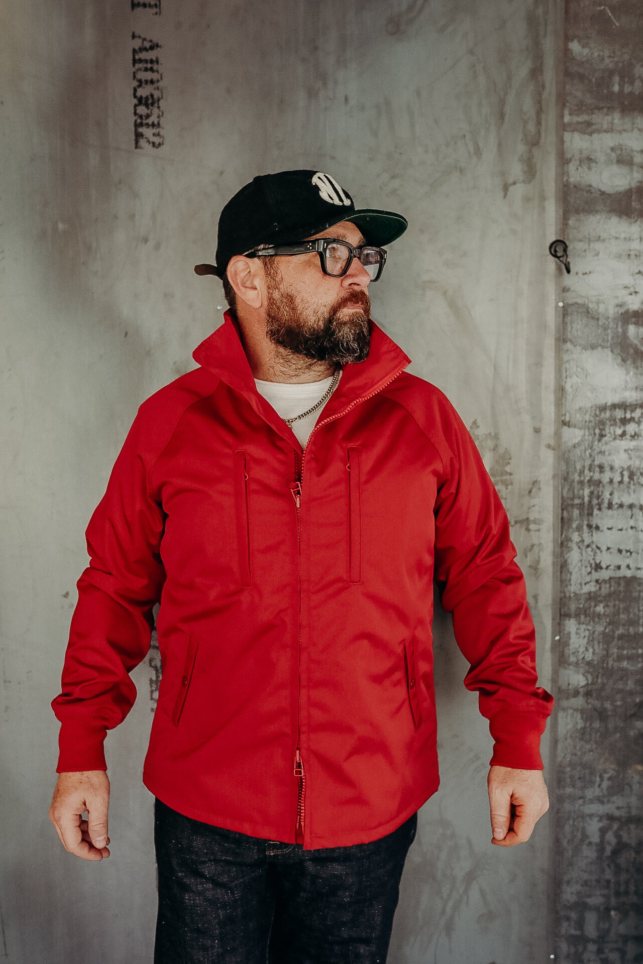 CORDURA® Windbreaker - Red IHJ-131-RED