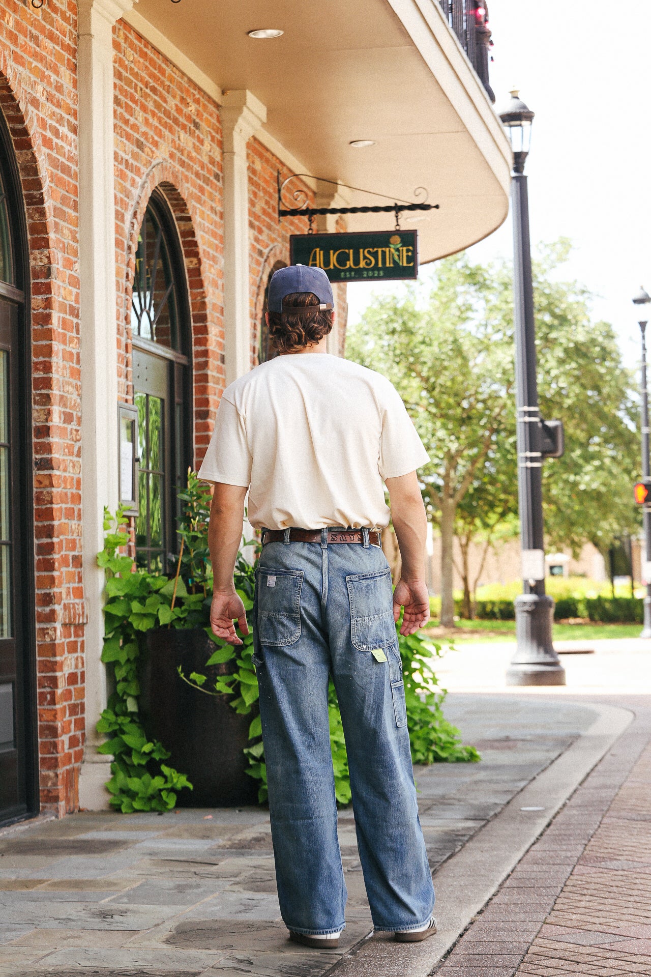 11oz Denim Work Pant- Aged (SC42549)